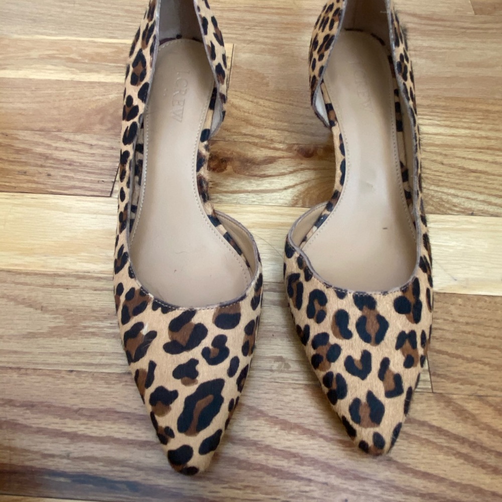 J crew work heel